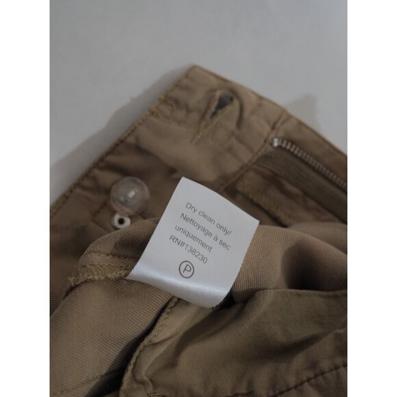 PAM & GELA Tan 100% Tencel Pants With Elastic Cuffs, US Size 4 - Picture 9 of 10